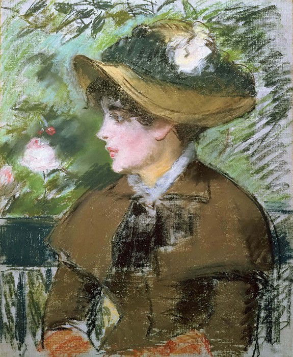 On the Bench, Édouard Manet