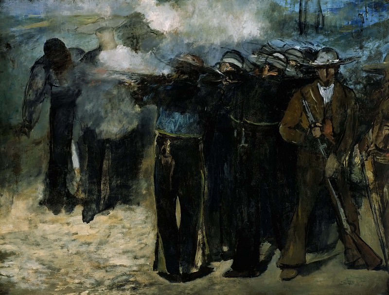The Execution of the Emperor Maximilian, Édouard Manet