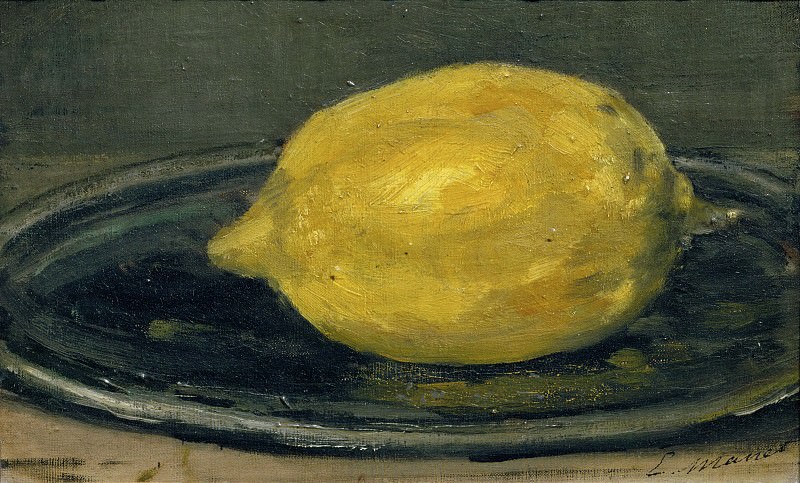 The lemon, Édouard Manet