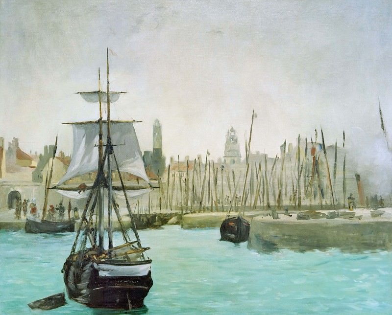 The Port of Calais, Édouard Manet