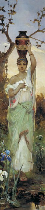 Женщина с кувшином, Вильгельм Александрович Котарбинский