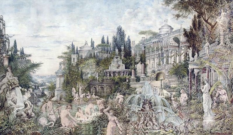 An enchanted garden, Wilhelm Kotarbiński