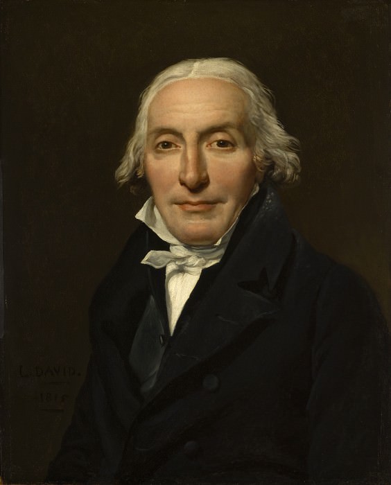 Jacques-Louis David – Portrait of Jean-Pierre Delahaye, Los Angeles County Museum of Art (LACMA)