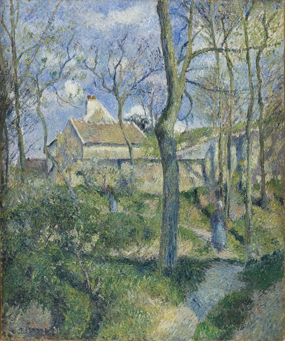 Camille Pissarro – The Path to Les Pouilleux, Pontoise, Los Angeles County Museum of Art (LACMA)