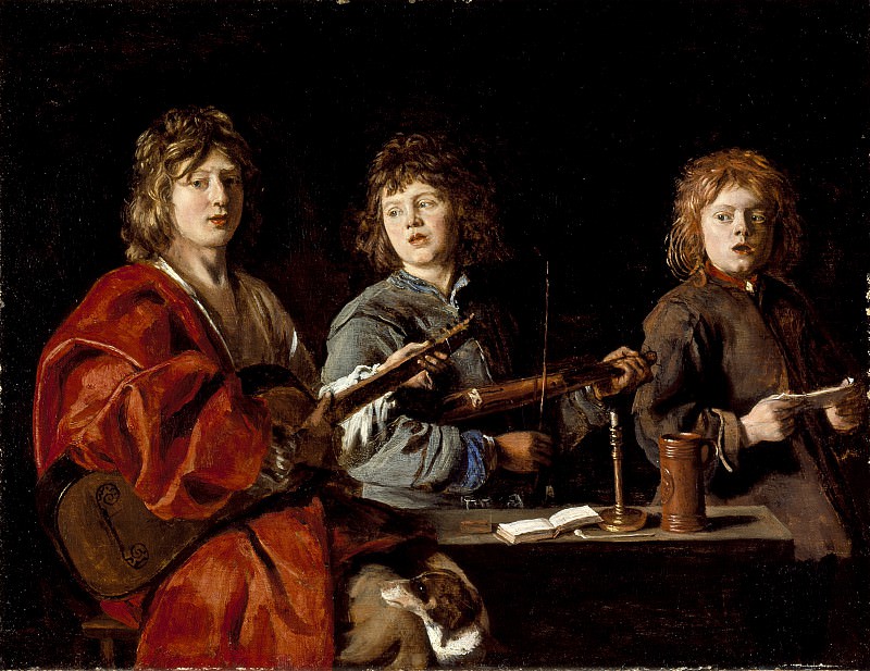 Antoine Le Nain – Three Young Musicians, Los Angeles County Museum of Art (LACMA)