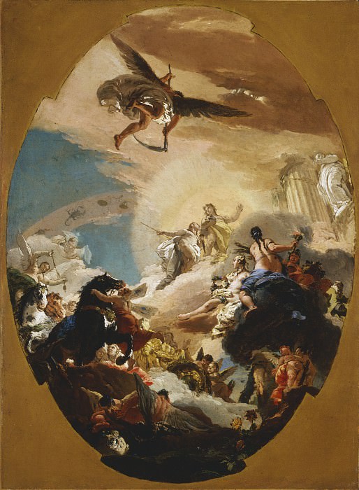 Giovanni Battista Tiepolo – Apollo and Phaethon, Los Angeles County Museum of Art (LACMA)
