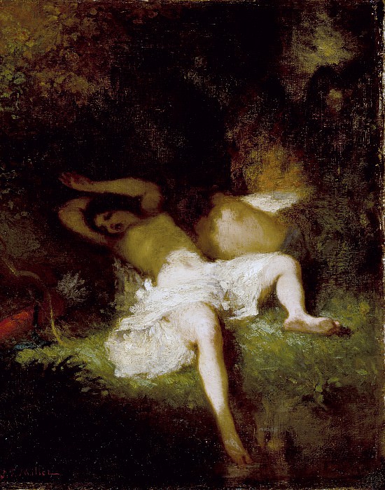 Jean-Francois Millet – Diana Resting, Los Angeles County Museum of Art (LACMA)