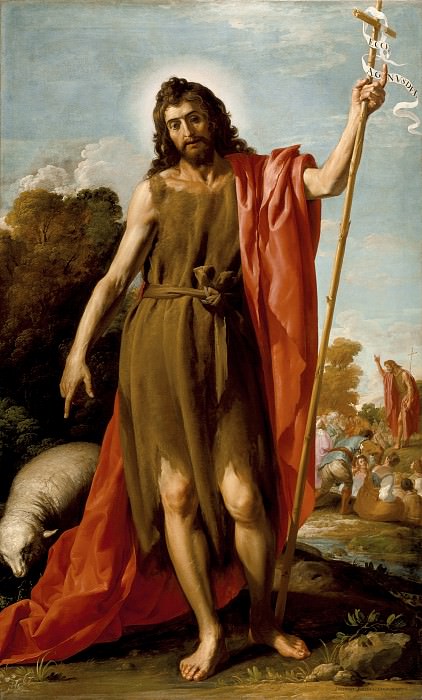 Хосе Леонардо – Св. Иоанн Креститель в пустыне, Окружной художественный музей (LACMA) ~ Лос-Анджелес