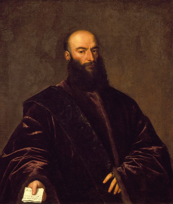Titian – Portrait of Giacomo Dolfin, Los Angeles County Museum of Art (LACMA)