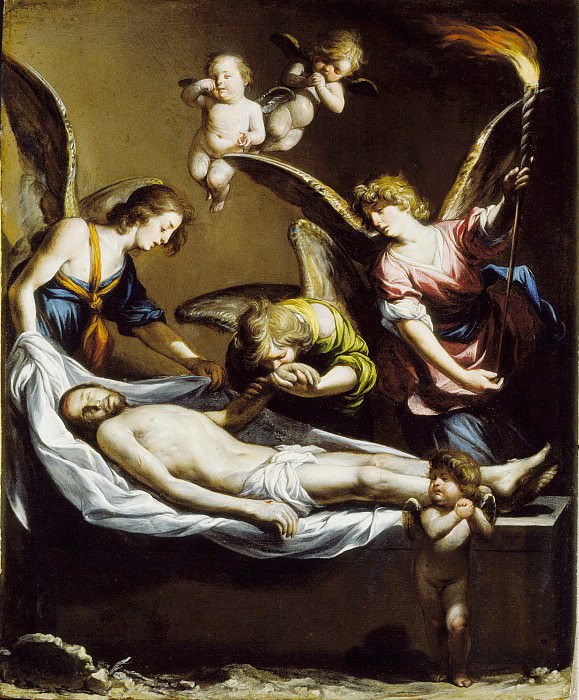 Antonio del Castillo y Saavedra – Dead Christ with Lamenting Angels, Los Angeles County Museum of Art (LACMA)