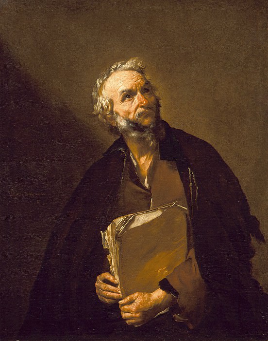 Jusepe de Ribera – A Philosopher, Los Angeles County Museum of Art (LACMA)