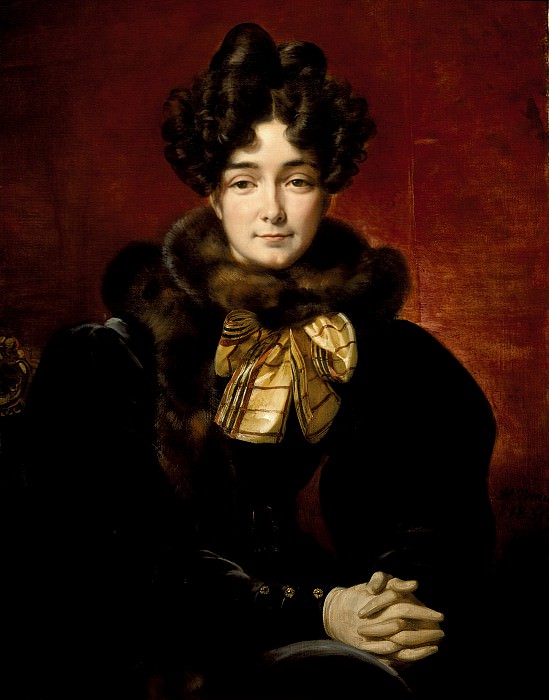 Emile Jean Horace Vernet – Portrait of a Lady , Los Angeles County Museum of Art (LACMA)