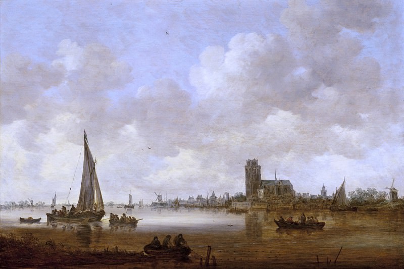 Jan van Goyen – View of Dordrecht, Los Angeles County Museum of Art (LACMA)