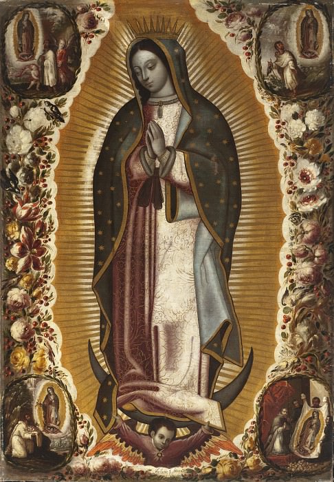 Manuel de Arellano – Virgin of Guadalupe , Los Angeles County Museum of Art (LACMA)