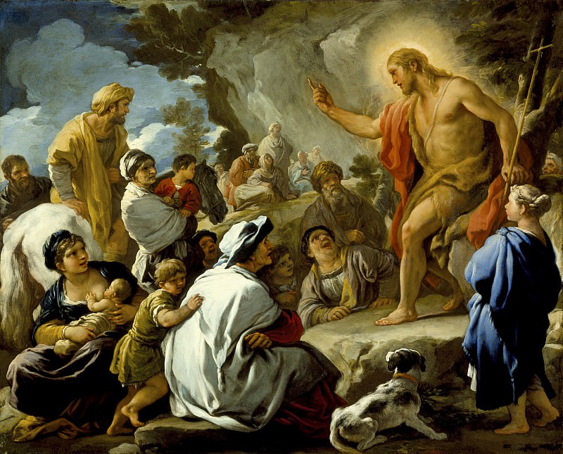 Luca Giordano – St. John the Baptist Preaching, Los Angeles County Museum of Art (LACMA)