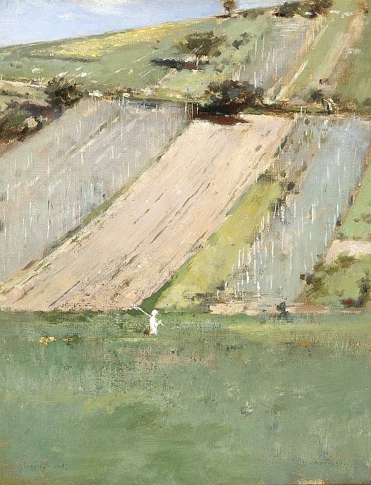Theodore Robinson – Valley of the Seine, Giverny, Los Angeles County Museum of Art (LACMA)