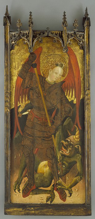 Andres Marzal de Sas – Saint Michael Fighting the Dragon, Los Angeles County Museum of Art (LACMA)