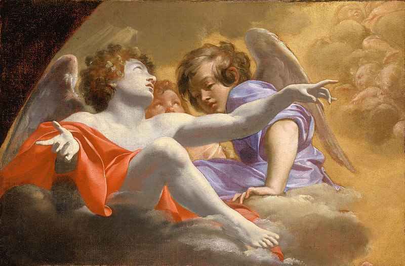 Simon Vouet – Model for Altarpiece in St. Peter′s, Los Angeles County Museum of Art (LACMA)