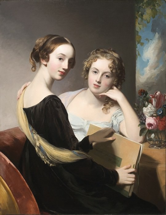 Thomas Sully – Portrait of the Misses Mary and Emily McEuen, Los Angeles County Museum of Art (LACMA)