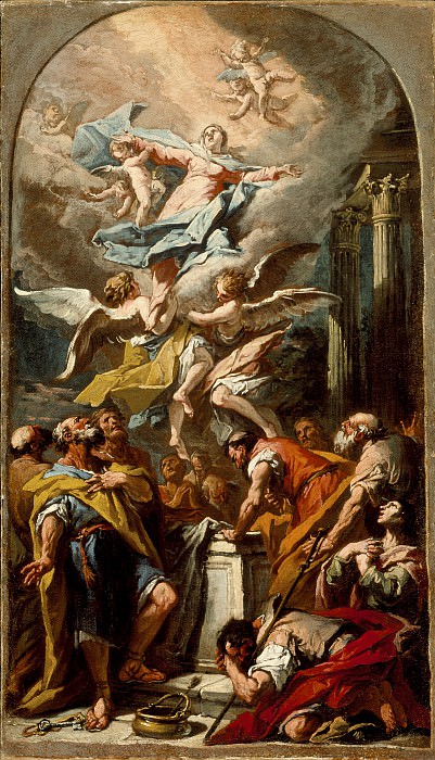 Gaspare Diziani – The Assumption of the Virgin, Los Angeles County Museum of Art (LACMA)