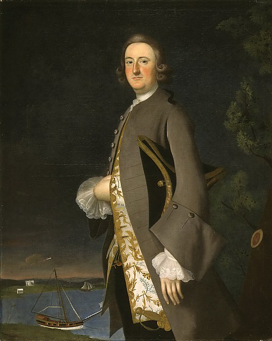 Joseph B. Blackburn – Portrait of Captain John Pigott, Los Angeles County Museum of Art (LACMA)