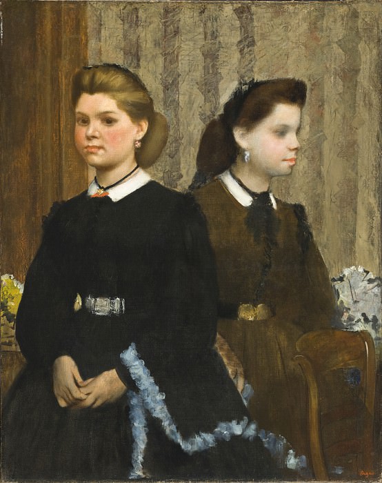 Edgar Degas – The Bellelli Sisters , Los Angeles County Museum of Art (LACMA)