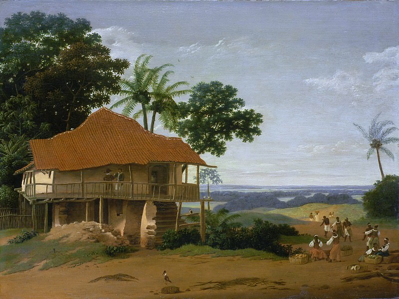 Frans Post – Brazilian Landscape with a Worker′s House, Los Angeles County Museum of Art (LACMA)