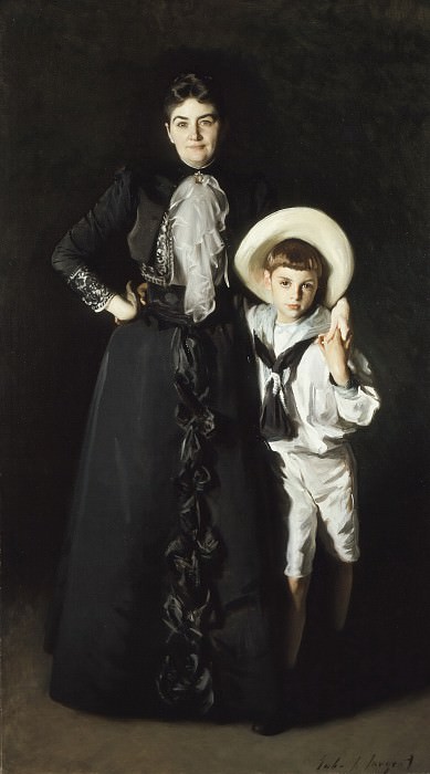 John Singer Sargent – Portrait of Mrs. Edward L. Davis and Her Son, Livingston Davis, Los Angeles County Museum of Art (LACMA)