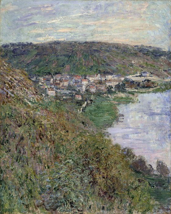 Claude Monet – View of Vetheuil, Los Angeles County Museum of Art (LACMA)