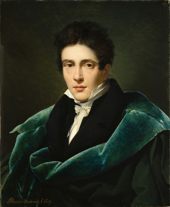 Alexandre Dubois-Drahonet – Portrait of Monsieur Gest, Los Angeles County Museum of Art (LACMA)