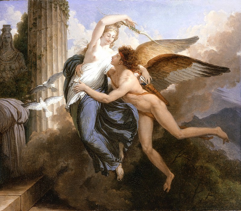 Jean-Pierre Saint-Ours – The Reunion of Cupid and Psyche, Los Angeles County Museum of Art (LACMA)