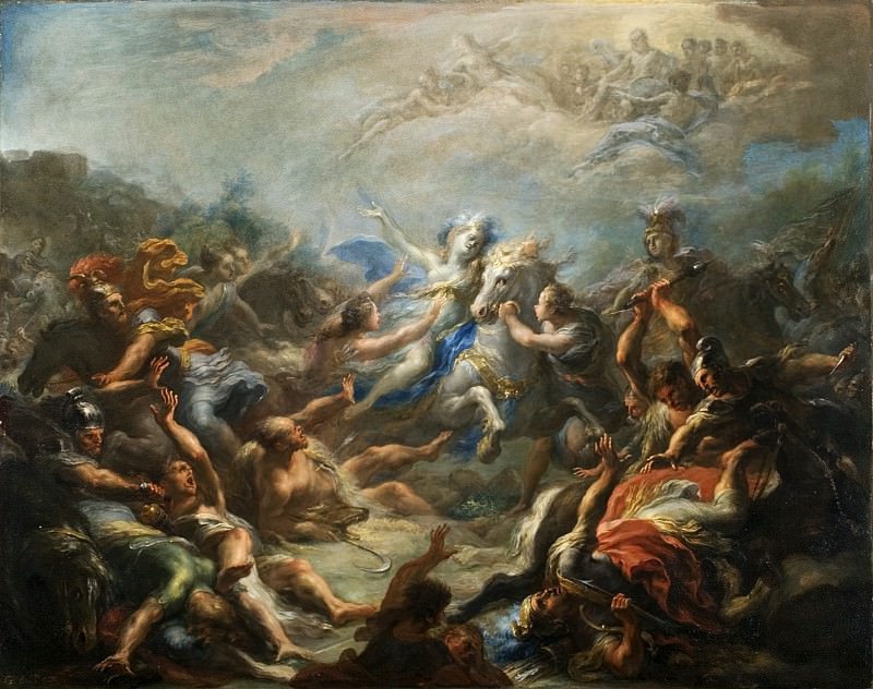 Giacomo del Po – Camillia at War from Virgil′s Aeneid, Los Angeles County Museum of Art (LACMA)