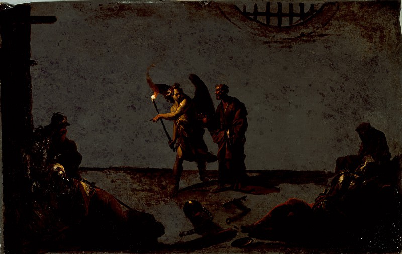 Леонард Брамер – Освобождение Святого Петра, Окружной художественный музей (LACMA) ~ Лос-Анджелес