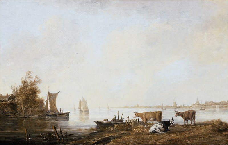 Aelbert Cuyp – View of the Maas near Dordrecht, Los Angeles County Museum of Art (LACMA)