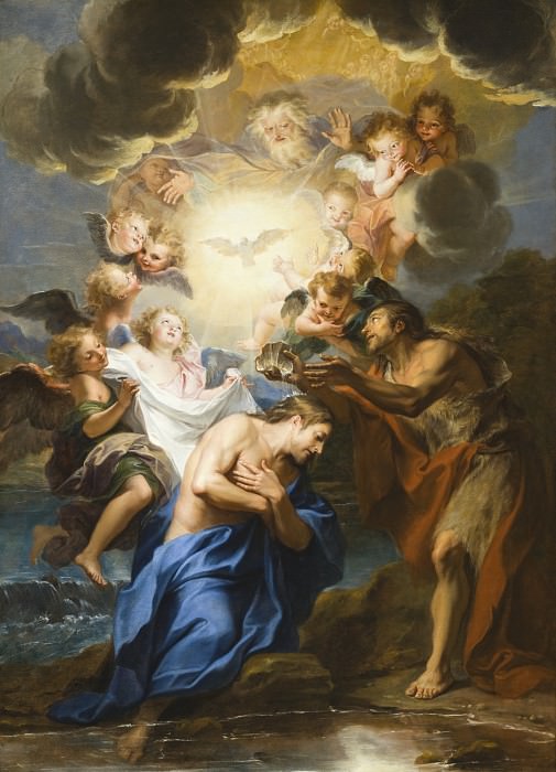 Antoine Coypel – The Baptism of Christ, Los Angeles County Museum of Art (LACMA)