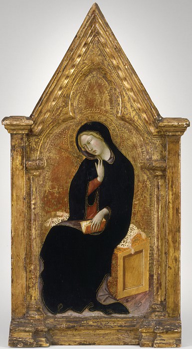 Bartolo di Fredi – The Virgin of the Annunciation, Los Angeles County Museum of Art (LACMA)