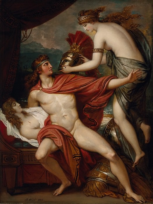 Benjamin West – Thetis bringing the Armor to Achilles, Los Angeles County Museum of Art (LACMA)