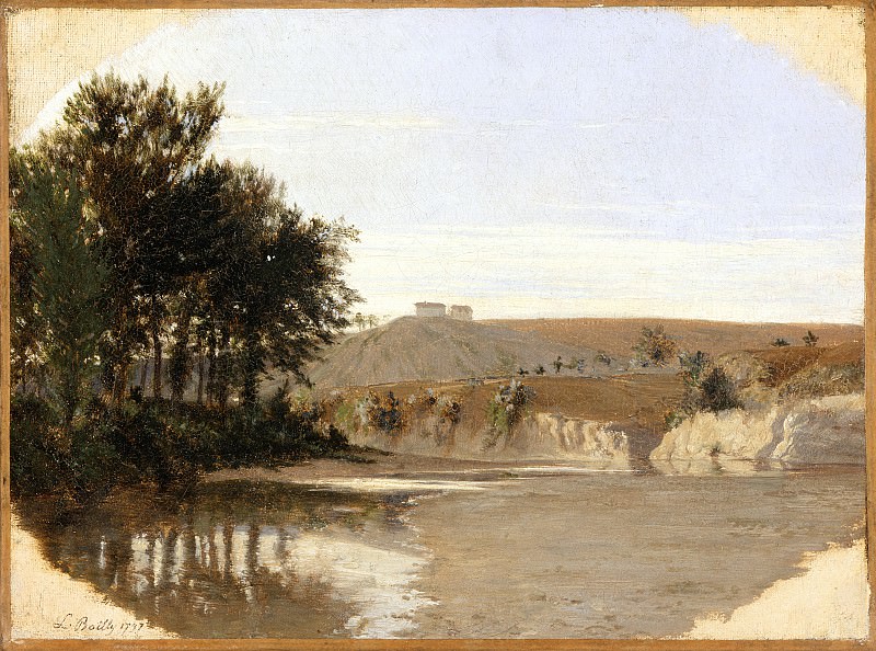 Louis-Leopold Boilly – View of a Lake, Los Angeles County Museum of Art (LACMA)