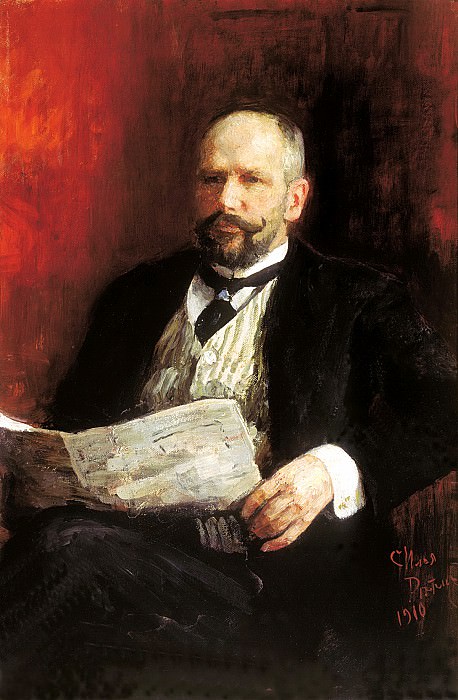 Ilya Repin – Portrait of Stolypin, 900 Classic russian paintings