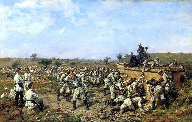 KOWALEWSKI Paul – Rest 140 th Infantry Regiment Zaraisk the 35 th Infantry Division, 900 Classic russian paintings
