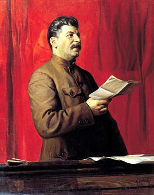Portraits of Stalin – Isaac Brodsky. 1, 900 Classic russian paintings