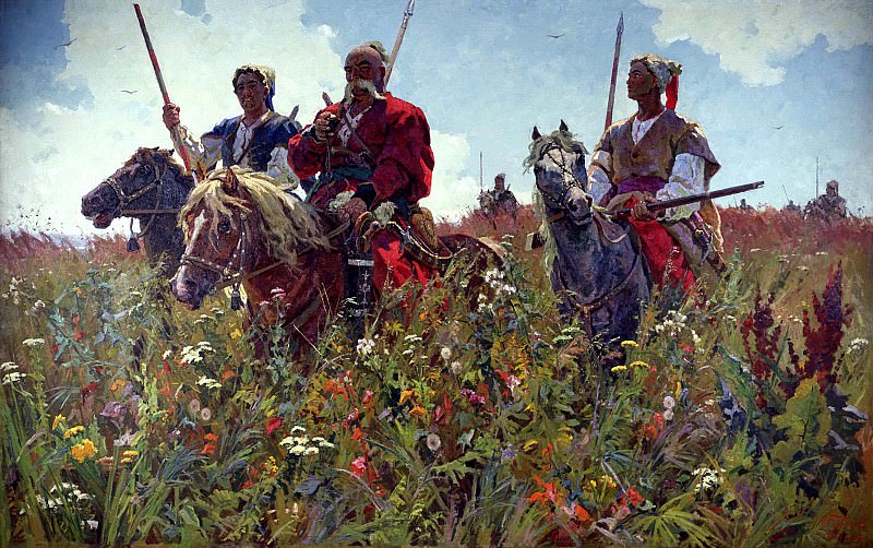 БУБНОВ Александр – Тарас Бульба, 900 Картин самых известных русских художников