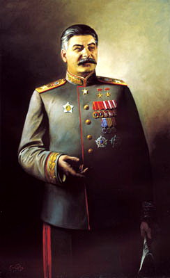 Portraits of Stalin – Vasyl Yakovlev, 900 Classic russian paintings