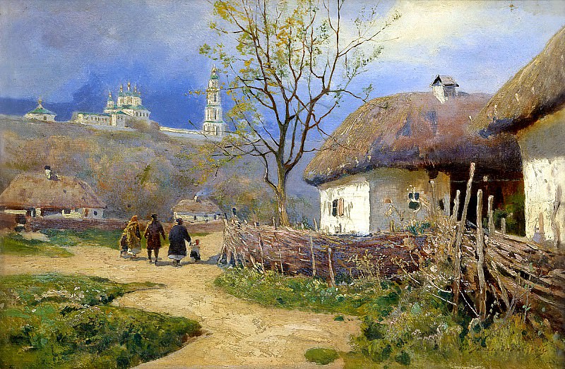 Vasilkovsky Sergey – Poltava, 900 Classic russian paintings