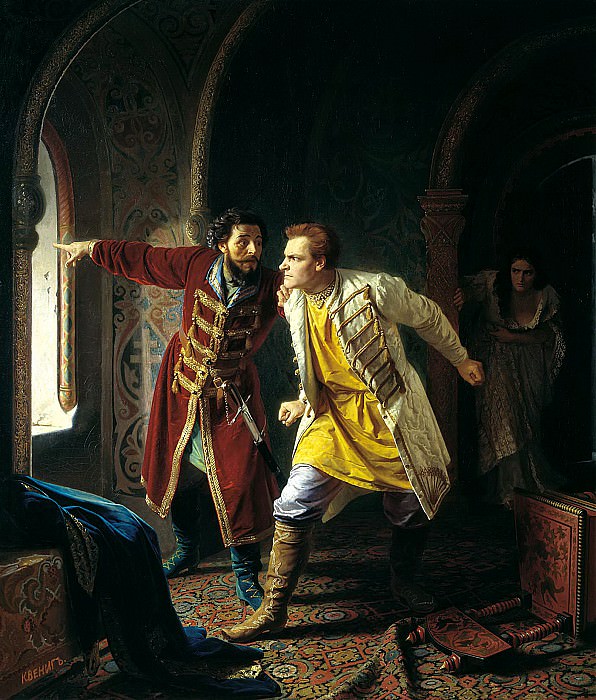 VENIG Carl – Last minute Dmitri the Pretender, 900 Classic russian paintings