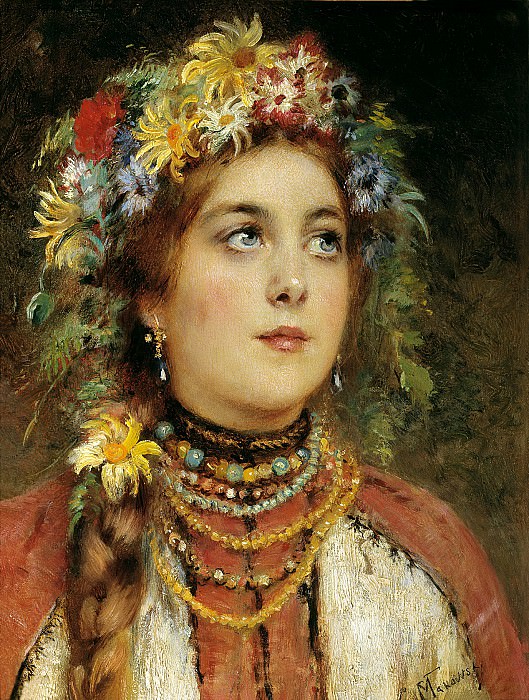 MAKOVSKY Konstantin – Russian Beauty, 900 Classic russian paintings