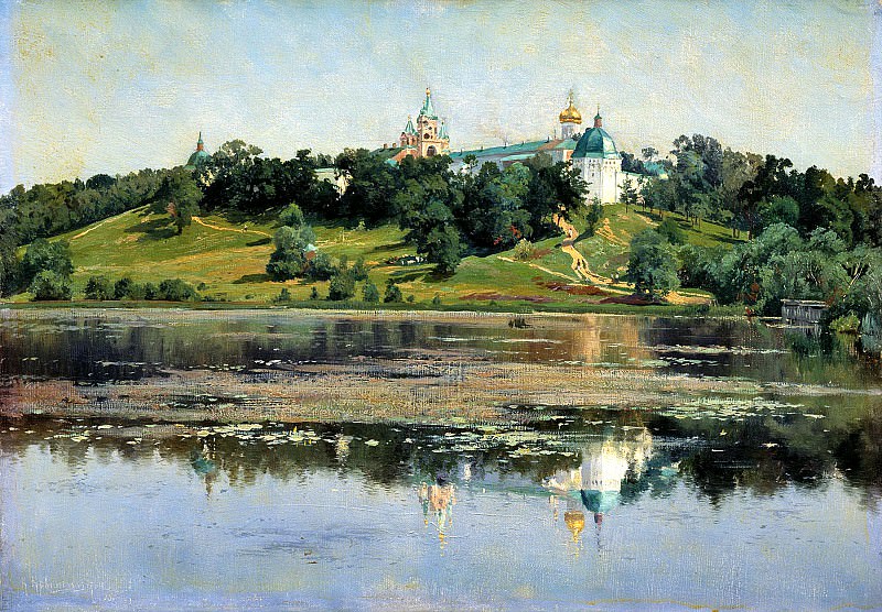 Kryzhitsky Constantine – Zvenigorod, 900 Classic russian paintings