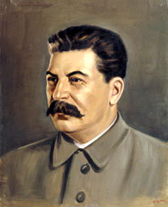 Portraits of Stalin – Peter Pusher, 900 Classic russian paintings