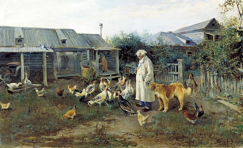 Alexei Stepanov – Morning greetings, 900 Classic russian paintings