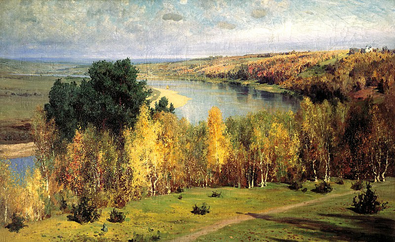 ПОЛЕНОВ Василий – Золотая осень, 900 Картин самых известных русских художников
